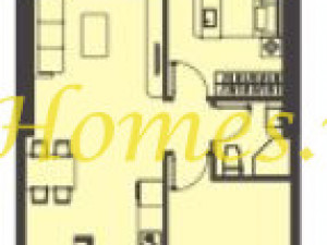 57m2 - 2 PN - 1 WC - Căn hộ ở - The Tresor - Quận 4